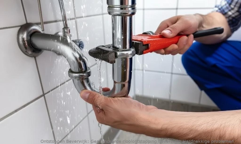 Geavanceerde rioolontstopping Beverwijk: Hardnekkige problemen