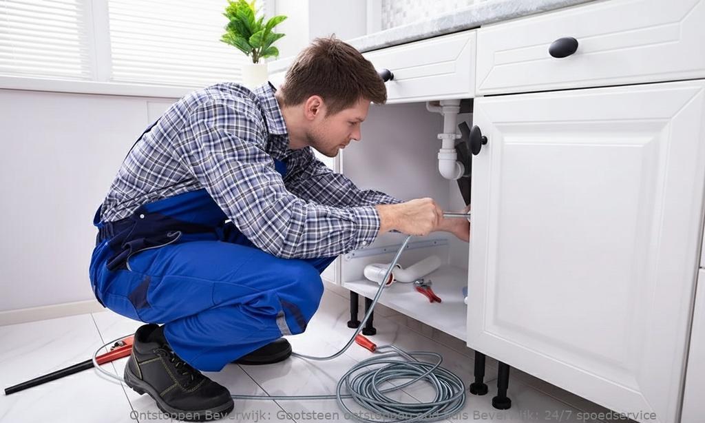 Gootsteen ontstoppen oud huis Beverwijk: 24/7 spoedservice