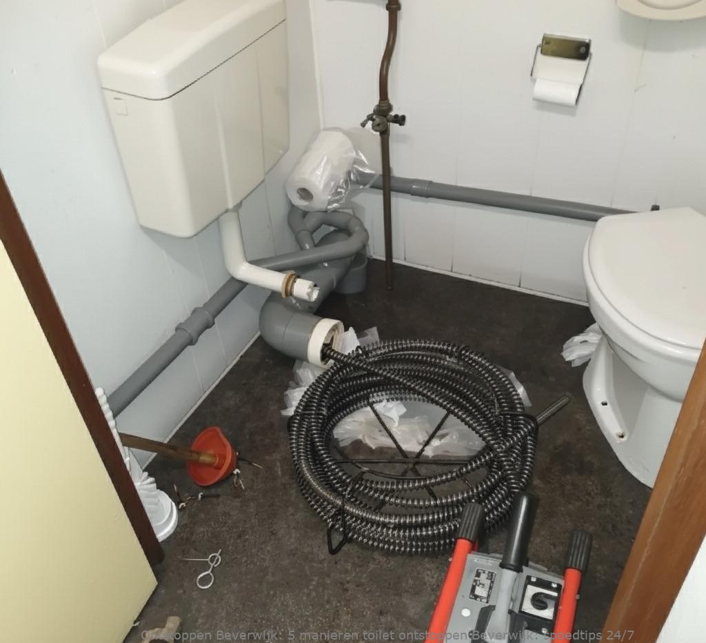 5 manieren toilet ontstoppen Beverwijk: spoedtips 24/7