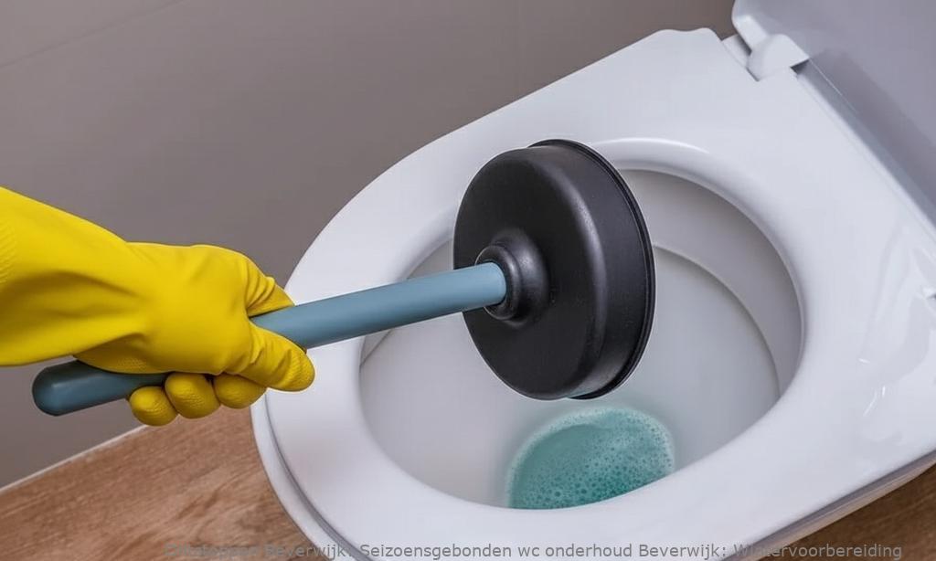 Seizoensgebonden wc onderhoud Beverwijk: Wintervoorbereiding