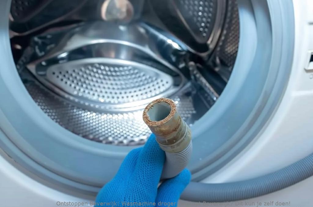 Wasmachine droger verstopt Beverwijk? Dit kun je zelf doen!
